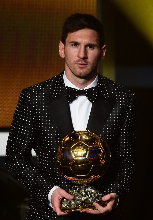 Messi FIFA Ballon D'Or 2012